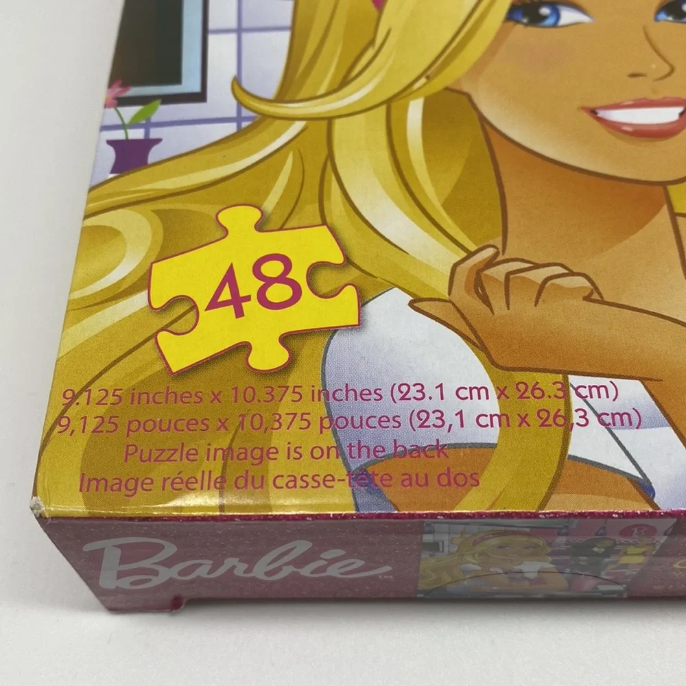 Barbie Jigsaw Puzzle‎ Casse Tete 48-piece NWT